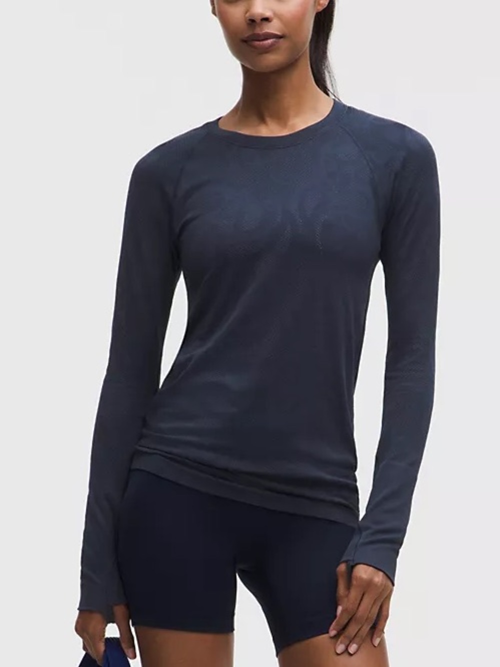 Lululemon Swiftly Tech Long-Sleeve Shirt 2.0 Hip Length Perforated Paisley